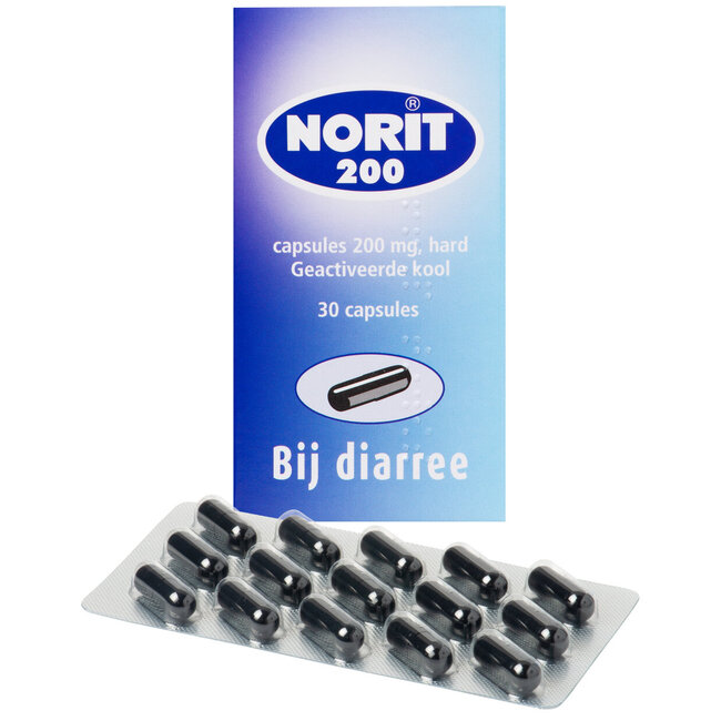 Norit  200mg 30 Capsules
