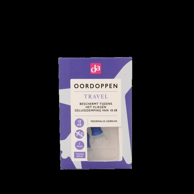 Oordoppen travel  2 Stuks