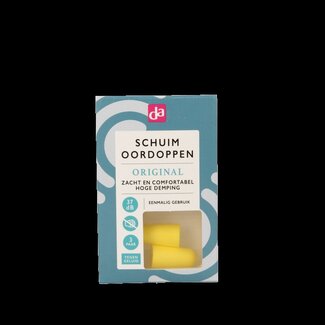DA Oordoppen schuim original 6 Stuks