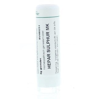 Homeoden Heel Hepar sulphur MK 6 Gram