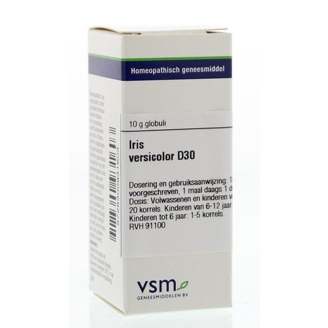 Iris versicolor D30 10 Gram
