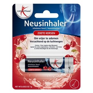 Lucovitaal Neusinhaler zoete kersen 1 Stuks
