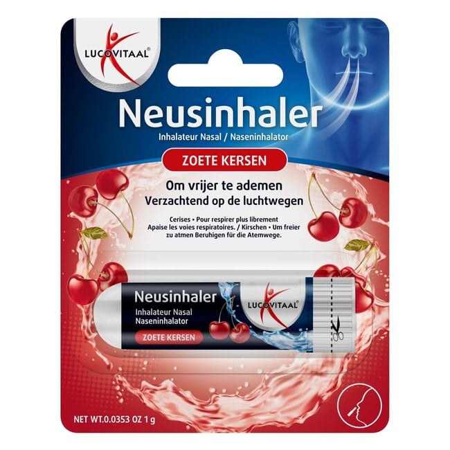Neusinhaler zoete kersen 1 Stuks