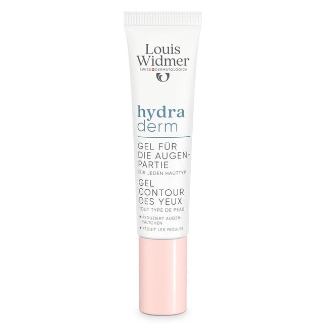 Hydraderm oogomtrekgel zonder parfum 15 Milliliter
