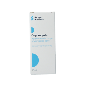 Service Apotheek Oogdruppels conserveermiddelvrij 10 Milliliter