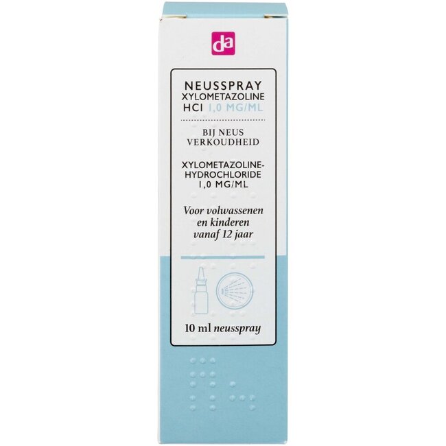 Neusspray xylometazoline 10 Milliliter