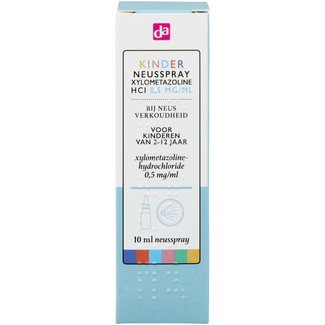 Kind neusspray xylometazoline 10 Milliliter
