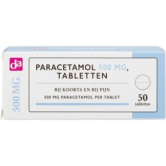 DA Paracetamol 500mg 50 Tabletten