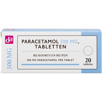 DA Paracetamol 500mg 20 Tabletten