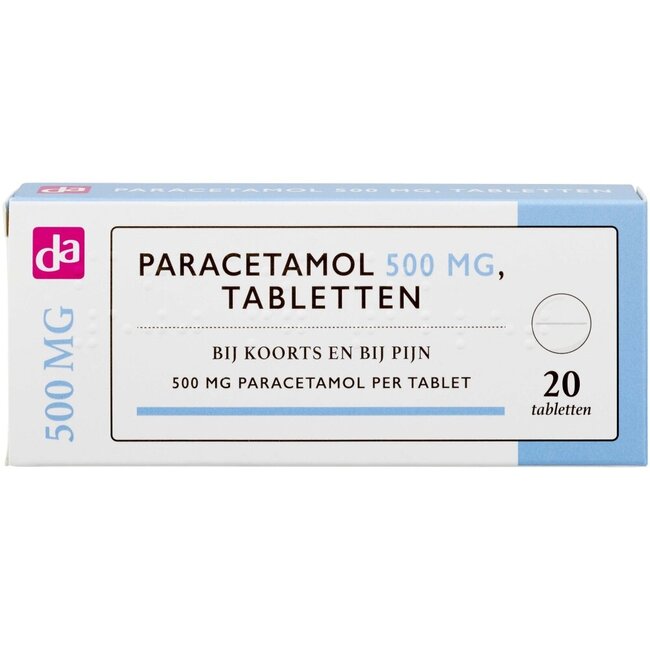 Paracetamol 500mg 20 Tabletten