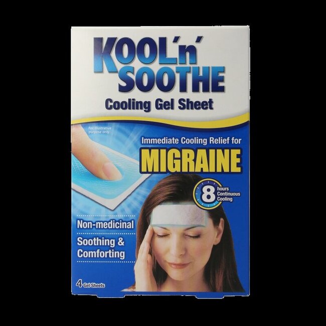 Migraine gelstrips 2 Stuks