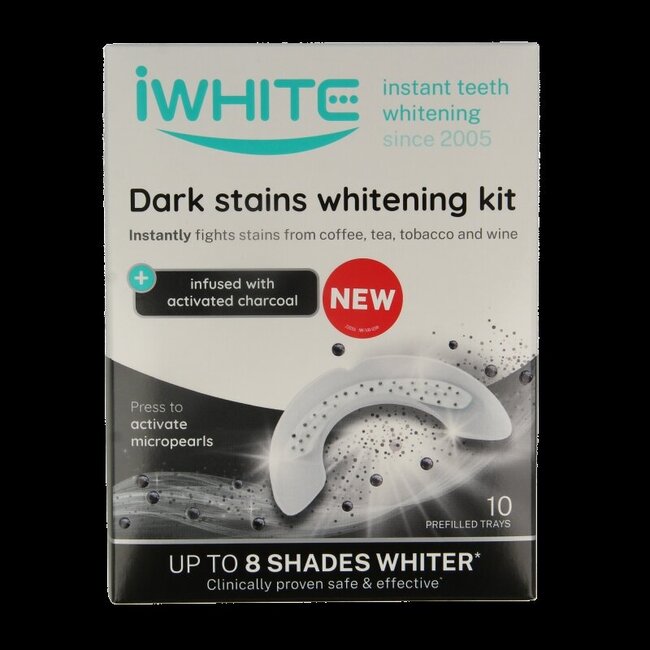 Instant whitening kit dark stains 10 Stuks