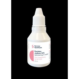 Service Apotheek Povidon jodium oplossing 10% 30 Milliliter