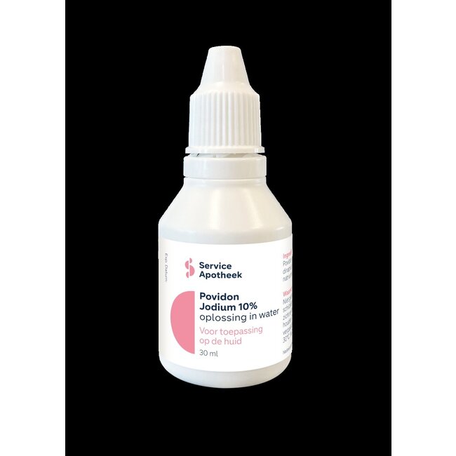 Povidon jodium oplossing 10% 30 Milliliter