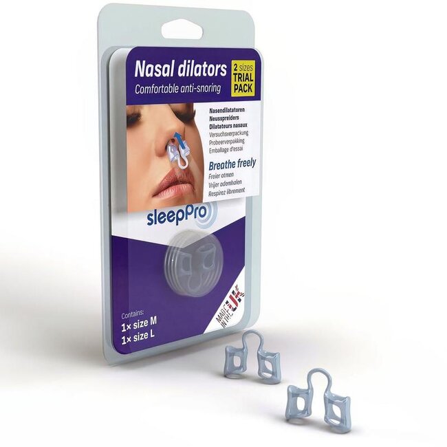 Neusspreider proefverpakking - 2 maten M/L 2 Stuks