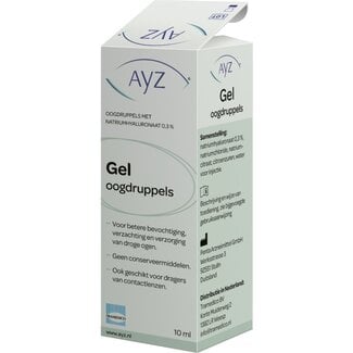 Ayz Gel oogdruppels 0.3 10 Milliliter