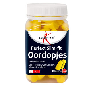 Lucovitaal Soft schuim oordoppen 100 Stuks