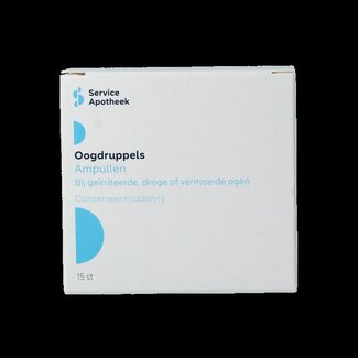Service Apotheek Oogdruppels conserveermiddelvrij ampullen 15 Stuks