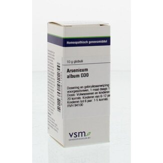 VSM Arsenicum album D30 10 Gram