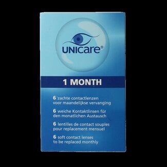 Unicare Unicare Maandlenzen -2.00 6 Stuks