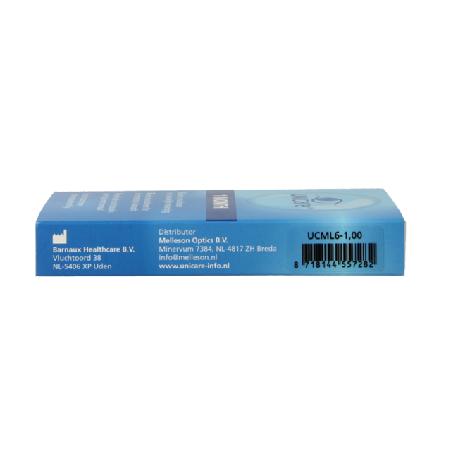 Unicare Maandlenzen -1.00 6 Stuks