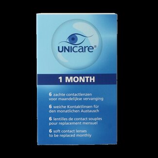 Unicare Maandlenzen +2.25 6 Stuks