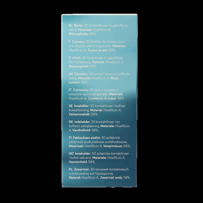 Lentilles journalières Unicare -6,50 30 pièces