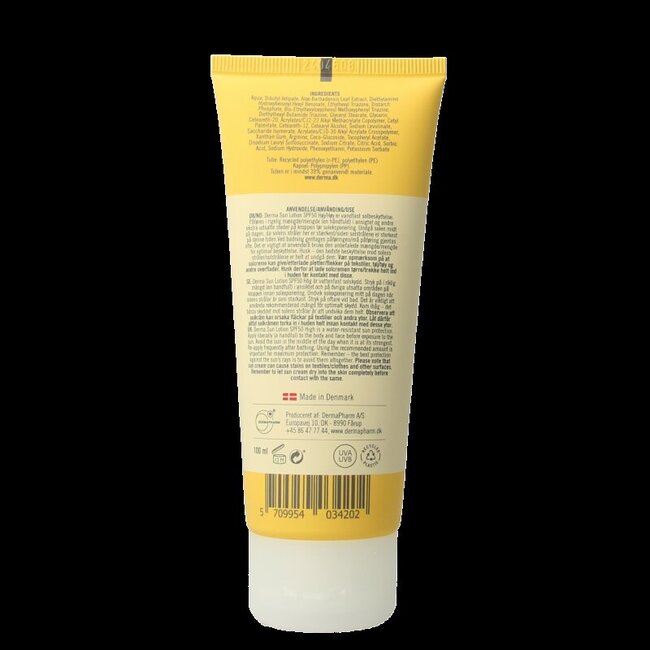 Lotion solaire Derma Sun SPF50 100 ml