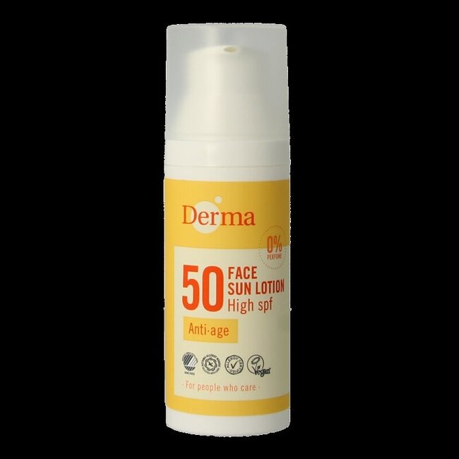 Sun face lotion SPF50 50 Milliliter
