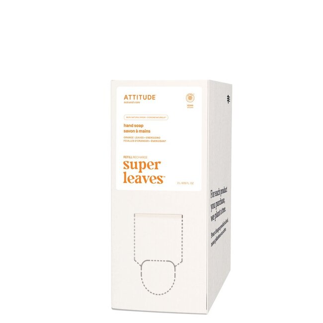 Super leaves handzeep orange leaves eco refill 2 Liter