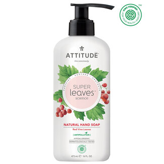 Attitude Attitude Super leaves Savon pour les mains feuilles de vigne rouge 473 ml
