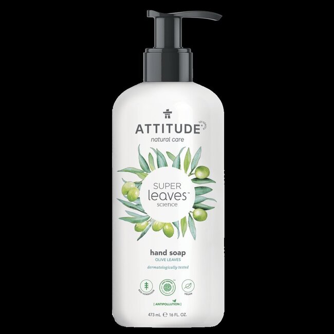 Super leaves handzeep olive leaves 473 Milliliter