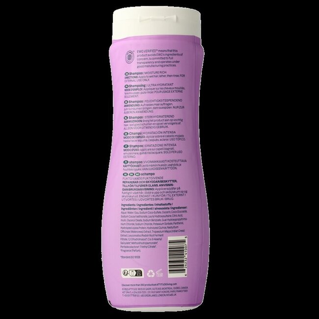 Attitude Shampooing super leaves hydratant 473 ml