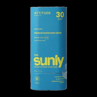 Attitude Attitude Sunly Bâton Solaire Enfants SPF30 60 g