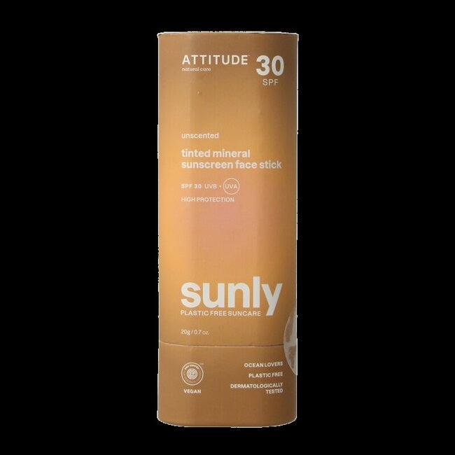 Sunly gezichtszonnebrandstick getint SPF30 20 Gram