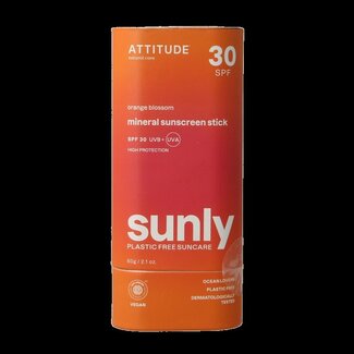 Attitude Attitude Sunly stick solaire SPF30 fleur d'oranger 60 g