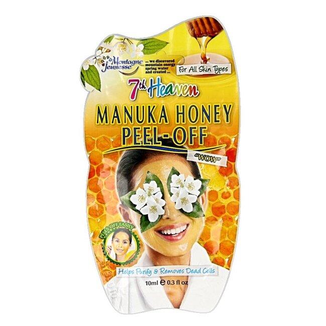 7th Heaven gezichtsmasker manuka honey peel-off  10 Milliliter