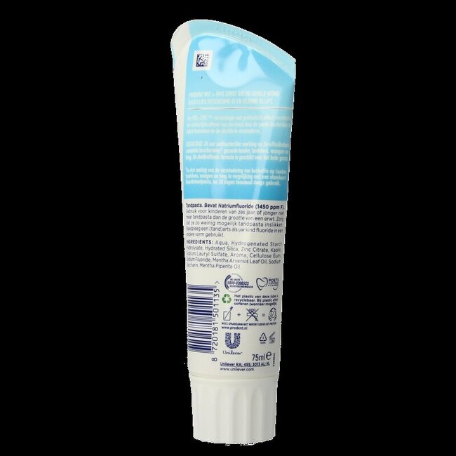 Dentifrice Prodent white + strong 75 ml