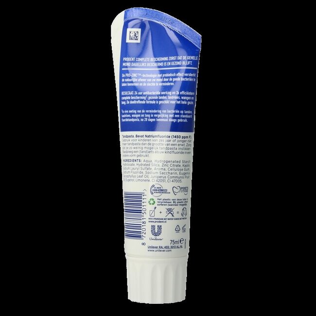 Dentifrice Prodent Protection Complète 75 ml