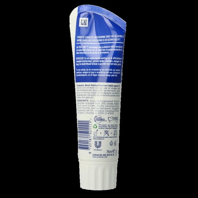 Prodent Tandpasta complete prevention 75 Milliliter