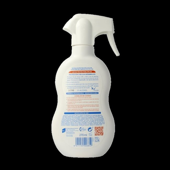 Ecran Sun milk SPF50 sprayflacon 270 Milliliter