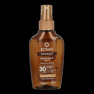 Ecran Ecran Sunnique huile bronzante+ SPF30 100 ml