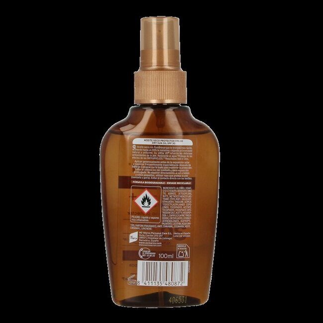 Ecran Sunnique aceite broncea+ SPF30 100 Milliliter