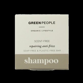 Green People Green People Pain de shampoing sans parfum réparateur anti-frisottis 50 grammes