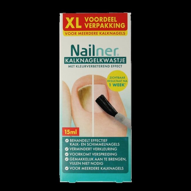 Kalknagelkwast 2-in-1 XL 15 Milliliter