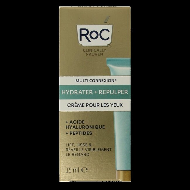 RoC Multi Correxion Hydrate + Plump Crème-Gel Yeux 15 ml