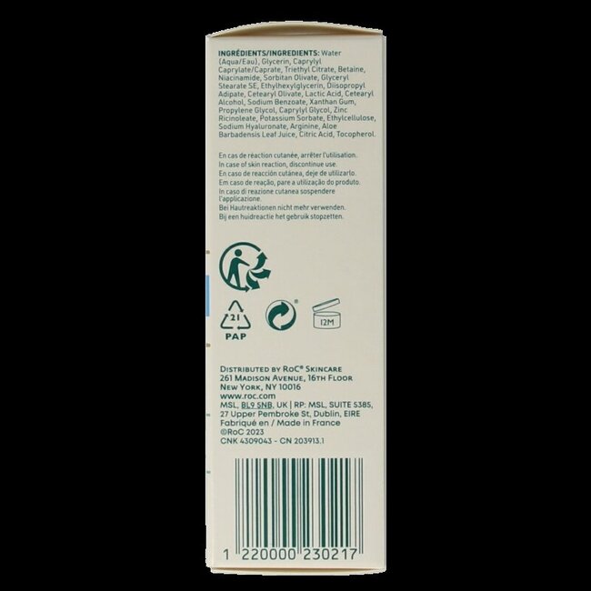 ROC Keops deodorant roll-on 0% aluminium 30 Milliliter