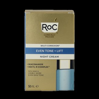 ROC Multi correxion even tone+lift night cream 50 Milliliter