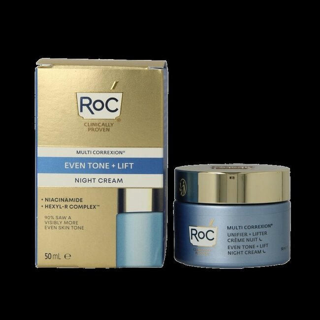 ROC Multi correxion even tone+lift night cream 50 Milliliter