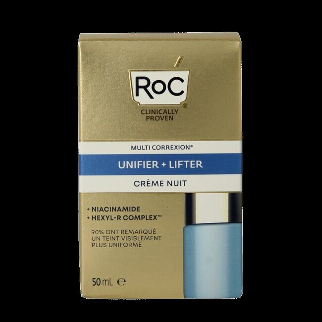 ROC Multi correxion even tone+lift night cream 50 Milliliter